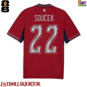 Tjeckien Tomas Soucek #22 Hemmatröja VM 2026 Kortärmad